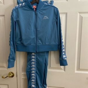 Blue Kappa Track Suit